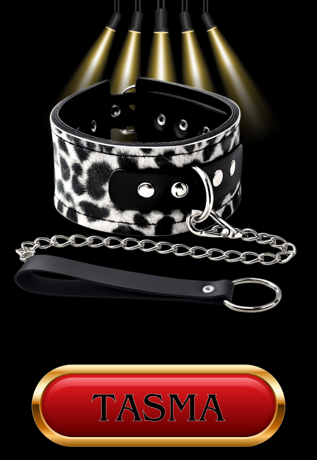 8 Parça Fantazi Seti | Leopar Desenli Peluş Kelepçe, Zincirli   Maske, Kırbaç ve Aksesuarlar