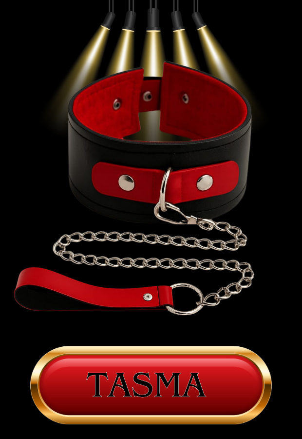 8 Parça Fantazi Seti | Kırmızı Siyah Peluş Kelepçe, Zincirli   Maske, Kırbaç ve Aksesuarlar