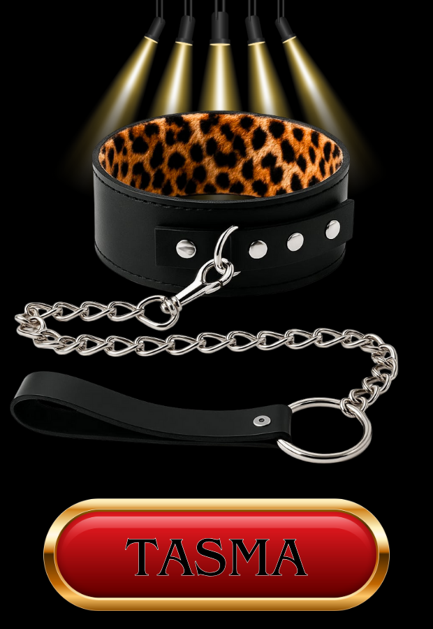 8 Parça Fantazi Seti | Leopar Peluş İç Yüzeyli Kelepçe, Maske, Kırbaç ve Aksesuarlar