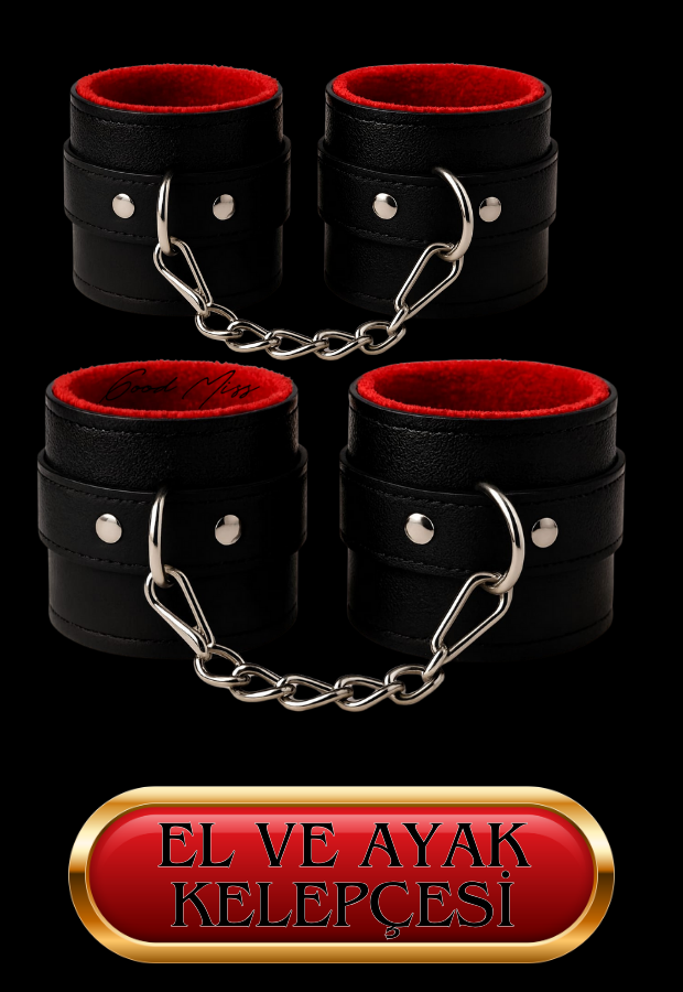 9 Parça Fantazi Seti | Kırmızı Peluş Kelepçe, Maske, Kırbaç, Oyun Kartları ve Aksesuarlar