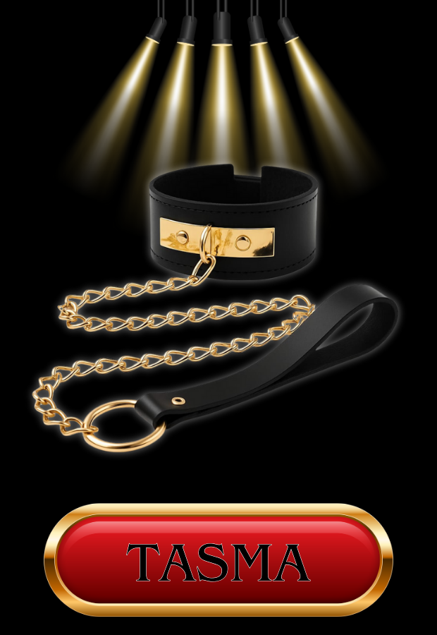 8 Parça Fantazi Seti | Gold Detaylı Peluş Kelepçe, Zincirli   Maske, Kırbaç ve Aksesuarlar