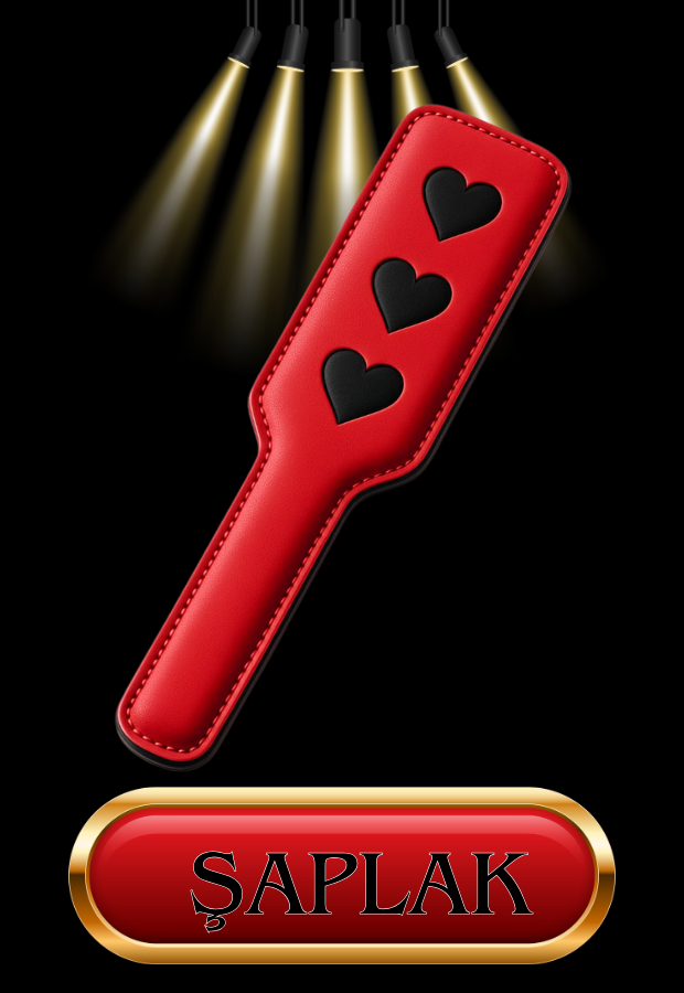 10 Parça Fantazi Seti | Kırmızı Peluş Kelepçe, Zincirli   Maske, Paddle, İp ve Aksesuarlar