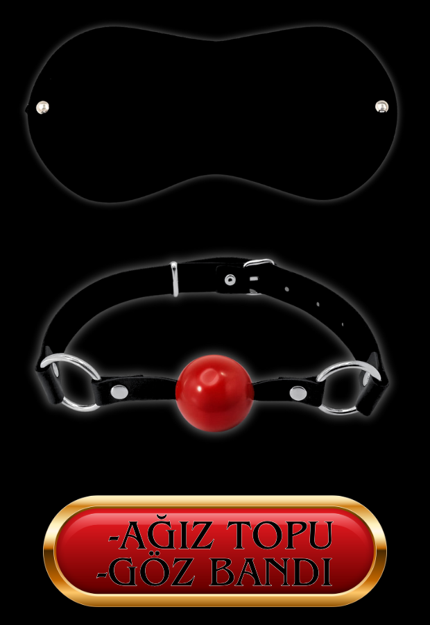 10 Parça Fantazi Seti | Kırmızı Peluş İç Yüzeyli Kelepçer, Maske, Paddle, İp ve Aksesuarlar