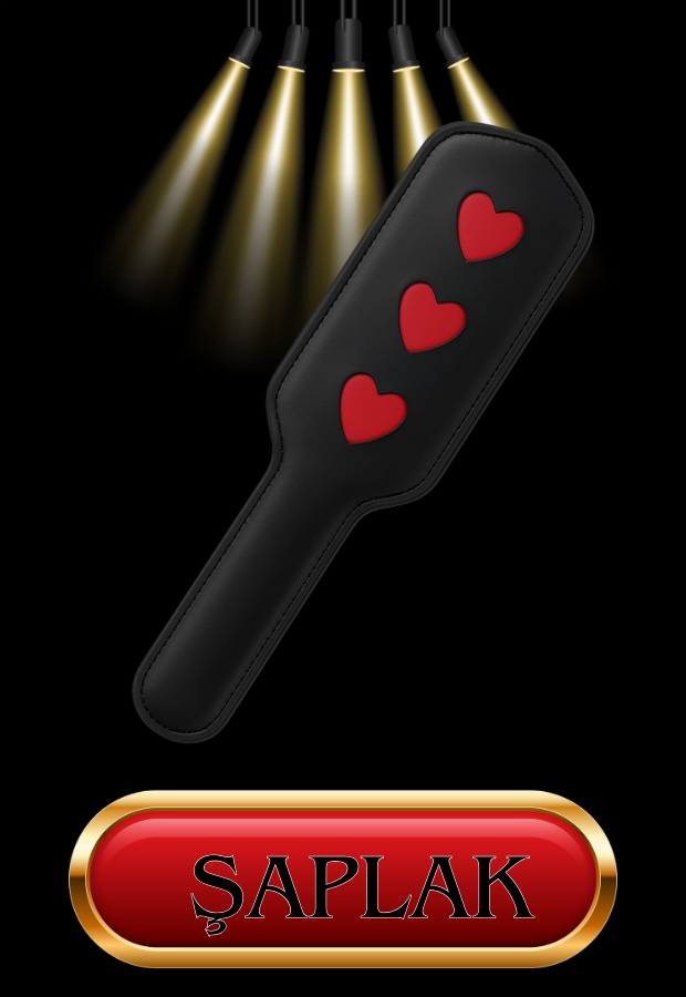 10 Parça Fantazi Seti | Kırmızı Peluş İç Yüzeyli Kelepçer, Maske, Paddle, İp ve Aksesuarlar