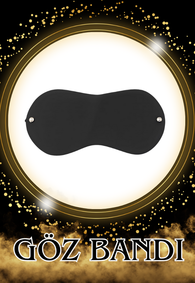 8 Parça Fantazi Seti | Gold Simli Peluş Kelepçe, Zincirli   Maske, Kırbaç ve Aksesuarlar