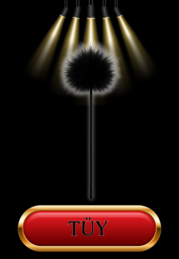 10 Parça Fantazi Seti | Gold Detaylı Peluş Kelepçe, Zincirli   Maske, Kırbaç ve Aksesuarlar