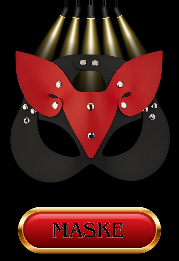 10 Parça Fantazi Seti | Kırmızı Siyah Peluş Kelepçe, Zincirli   Maske, Kırbaç ve Aksesuarlar