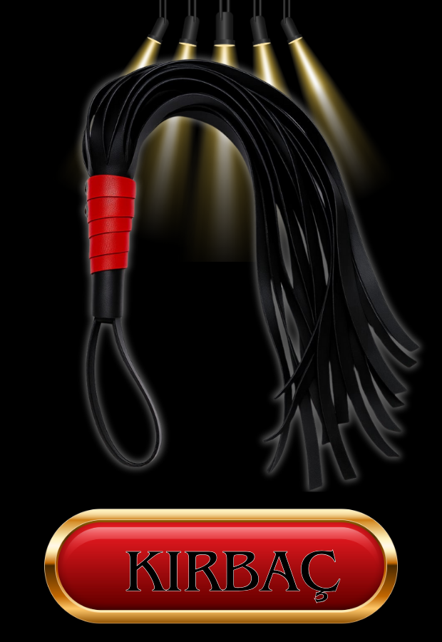 10 Parça Fantazi Seti | Kırmızı Siyah Peluş Kelepçe, Zincirli   Maske, Kırbaç ve Aksesuarlar