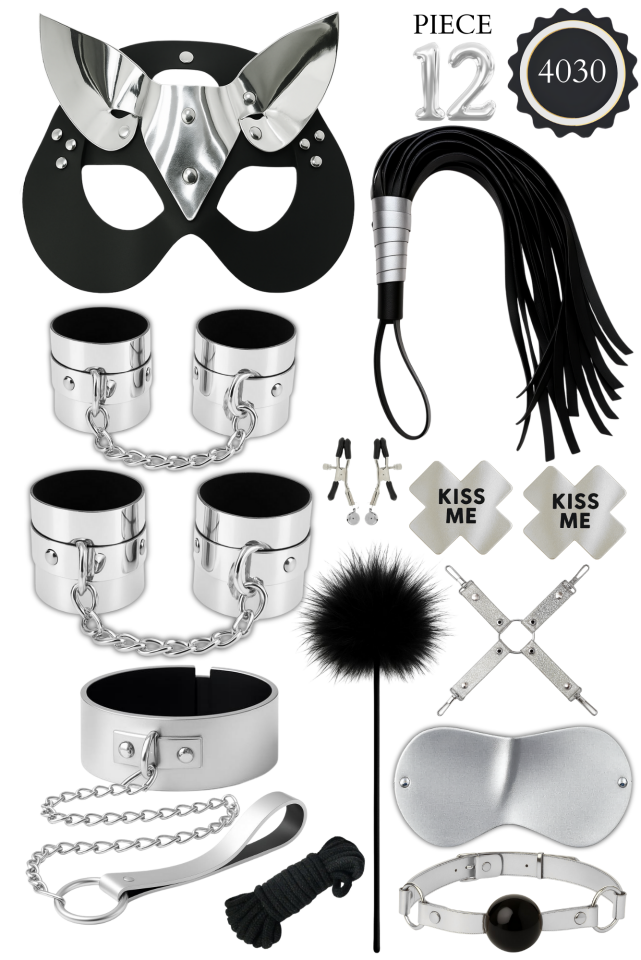 Fantazi Aksesuar Seti – Maske, Kelepçe, Göz Bandı vb.