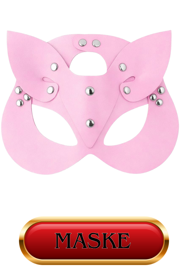 Pembe Fantazi Aksesuar Seti – Maske, Kelepçe vb.