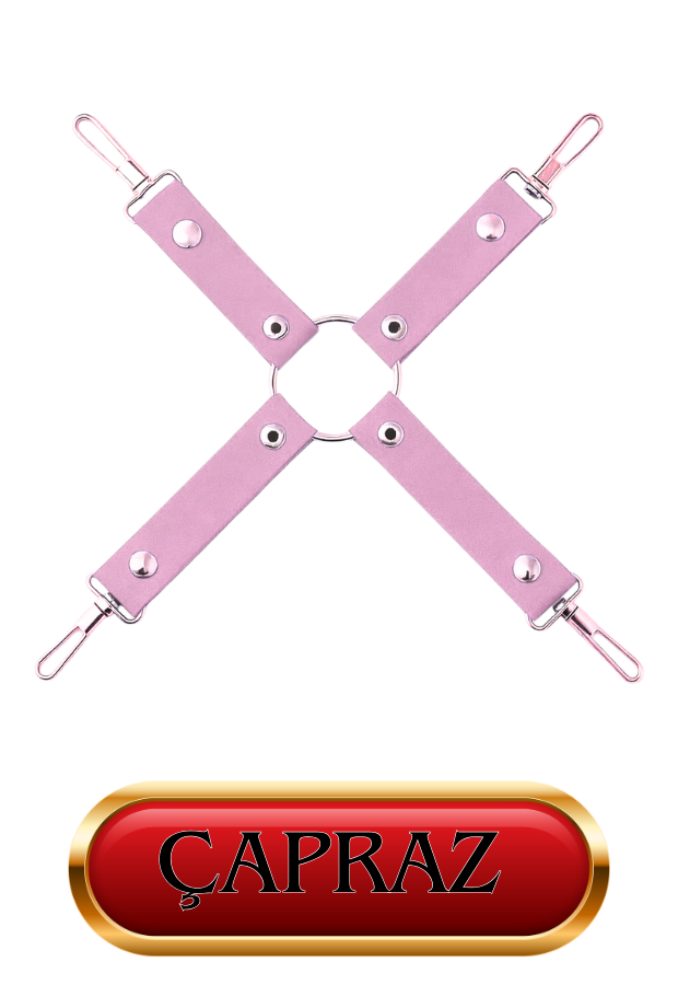 Pembe Fantazi Aksesuar Seti – Maske, Kelepçe vb.