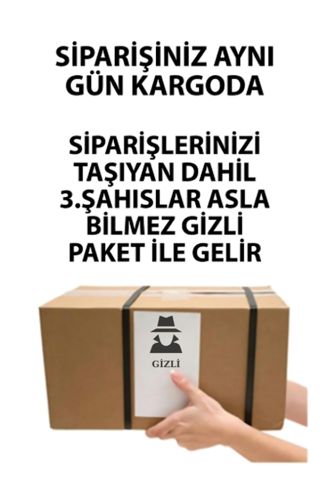 Gizli Paket Aynı Gün Kargo Hizmeti