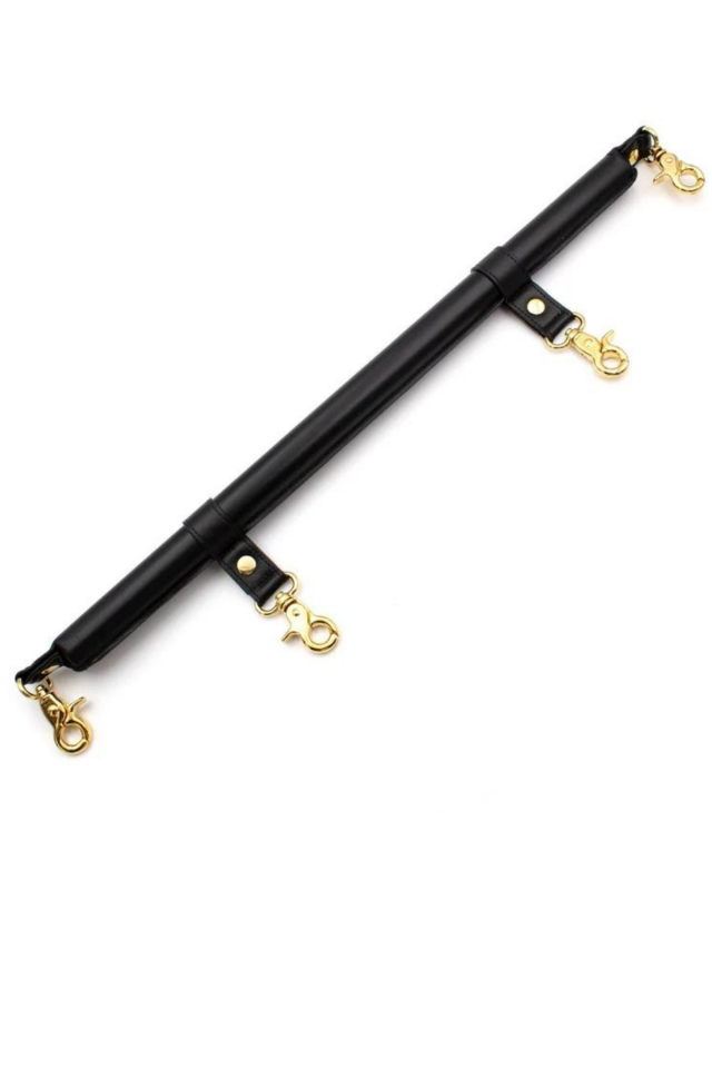 Siyah Deri Çoklu Klipsli Body Harness