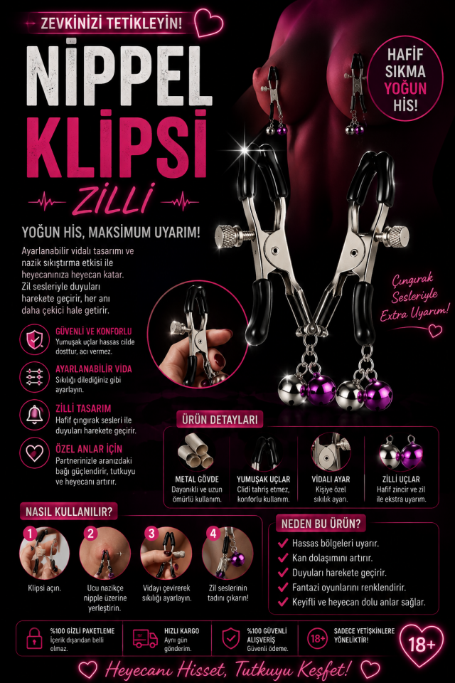 Meme Ucu Klips Aksesuar Nippel