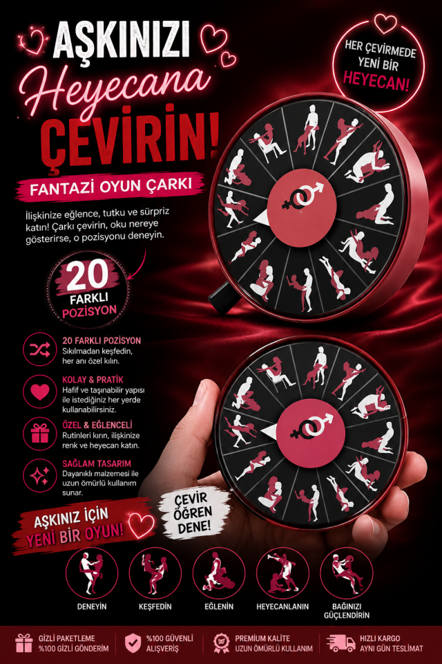 Kamasutra Fantezi Çark Oyunu